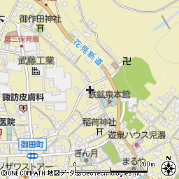 長野県諏訪郡下諏訪町3378周辺の地図
