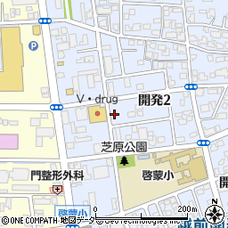 福井県福井市開発2丁目610周辺の地図