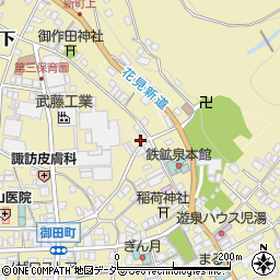 長野県諏訪郡下諏訪町3383周辺の地図