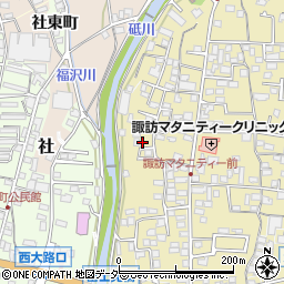 長野県諏訪郡下諏訪町矢木町65周辺の地図
