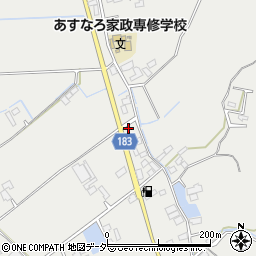 茨城県行方市手賀1221周辺の地図