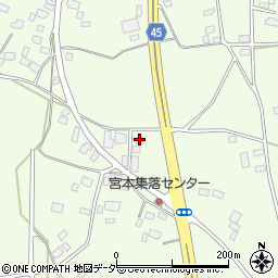 茨城県つくば市上河原崎25周辺の地図