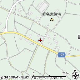 茨城県かすみがうら市加茂2495周辺の地図