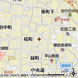長野県諏訪郡下諏訪町352周辺の地図