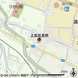 永平寺町上志比支所周辺の地図