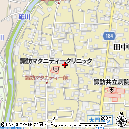 長野県諏訪郡下諏訪町矢木町113周辺の地図