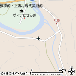 群馬県多野郡上野村新羽536周辺の地図