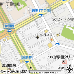 金太楼鮨 筑波学園店周辺の地図