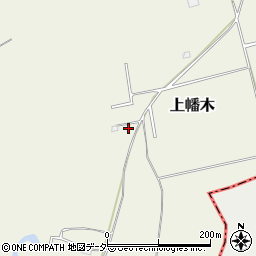 茨城県鉾田市上幡木1208-12周辺の地図