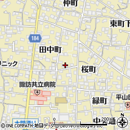 長野県諏訪郡下諏訪町422周辺の地図