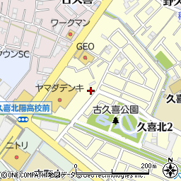 株式会社ヤマダ・ウッドハウス　久喜展示場周辺の地図