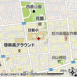 福井市立日新小学校周辺の地図