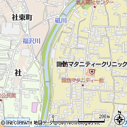 長野県諏訪郡下諏訪町66-4周辺の地図
