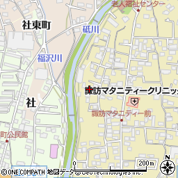 長野県諏訪郡下諏訪町矢木町66周辺の地図