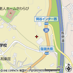 長野県岡谷市間下周辺の地図