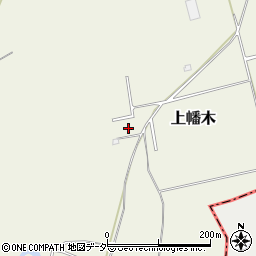 茨城県鉾田市上幡木1208周辺の地図