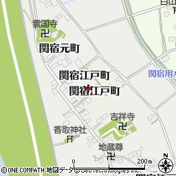 千葉県野田市関宿江戸町757周辺の地図