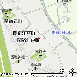 千葉県野田市関宿江戸町790周辺の地図