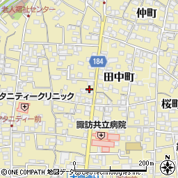 長野県諏訪郡下諏訪町210周辺の地図