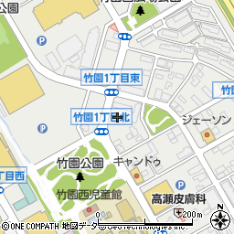 早稲田アカデミーつくば校周辺の地図