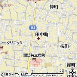 長野県諏訪郡下諏訪町444-3周辺の地図