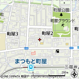 福井県福井市町屋周辺の地図