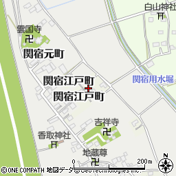 千葉県野田市関宿江戸町791周辺の地図