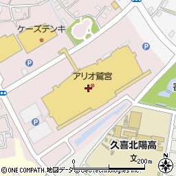 松本屋　アリオ鷲宮店周辺の地図