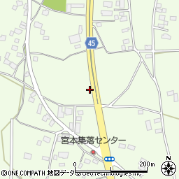 茨城県つくば市上河原崎95周辺の地図