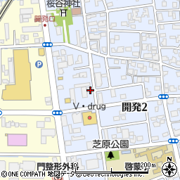 福井県福井市開発2丁目207周辺の地図