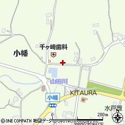 茨城県行方市小幡614周辺の地図