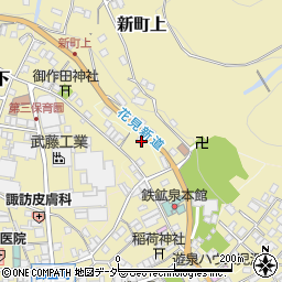 長野県諏訪郡下諏訪町3410-1周辺の地図
