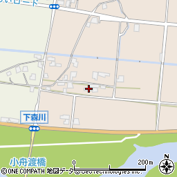 福井県勝山市北郷町森川29周辺の地図