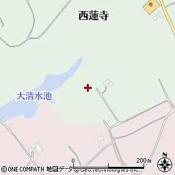 茨城県行方市西蓮寺1350周辺の地図