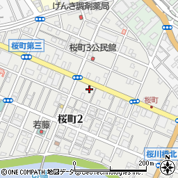 桜町Ｎｏ．１駐車場周辺の地図