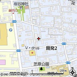 福井県福井市開発2丁目305周辺の地図