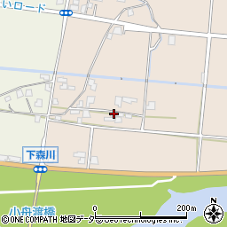 福井県勝山市北郷町森川29-20周辺の地図