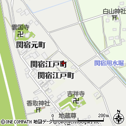 千葉県野田市関宿江戸町792周辺の地図