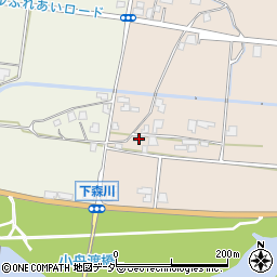福井県勝山市北郷町森川31-4周辺の地図
