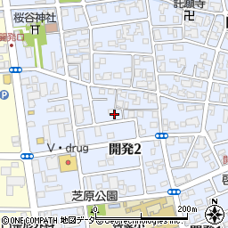 福井県福井市開発2丁目周辺の地図