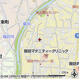 長野県諏訪郡下諏訪町87周辺の地図