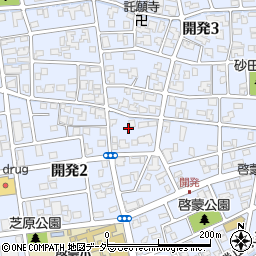 福井県福井市開発2丁目1108周辺の地図
