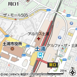 りそな銀行土浦支店 ＡＴＭ周辺の地図