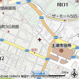 魚捨 本店周辺の地図