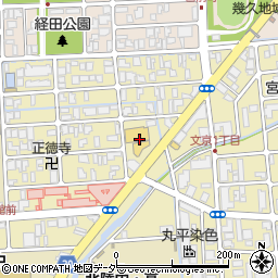 福井三菱福井文京店周辺の地図