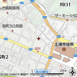 個室×茨城食材 土浦 華族－kazoku－周辺の地図