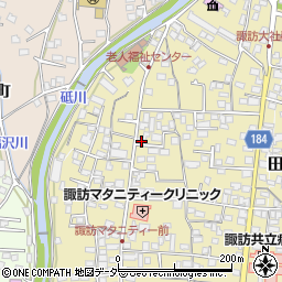 長野県諏訪郡下諏訪町116-15周辺の地図