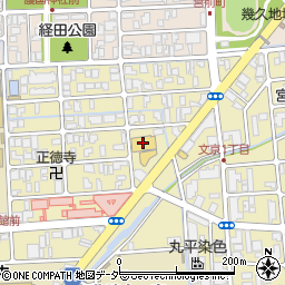 福井三菱自動車販売株式会社　福井文京店・本社周辺の地図