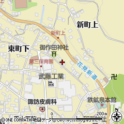 長野県諏訪郡下諏訪町3398周辺の地図