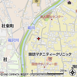 長野県諏訪郡下諏訪町72周辺の地図
